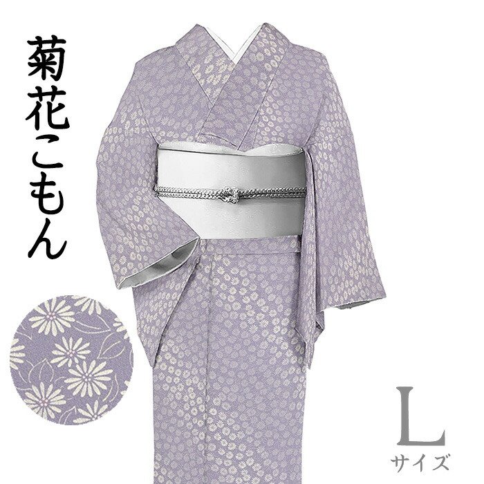 小紋　江戸小紋　ドット　行儀　モノトーン　お洒落　着物　121a d 小紋 江戸小紋 ドット 行儀 モノトーン お洒落 着物 121a d