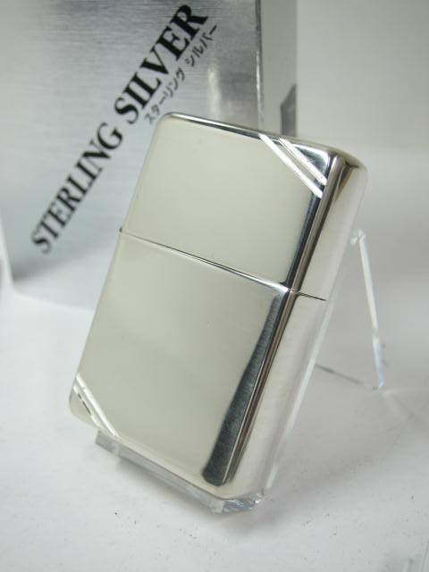 スターリングシルバーZippo-