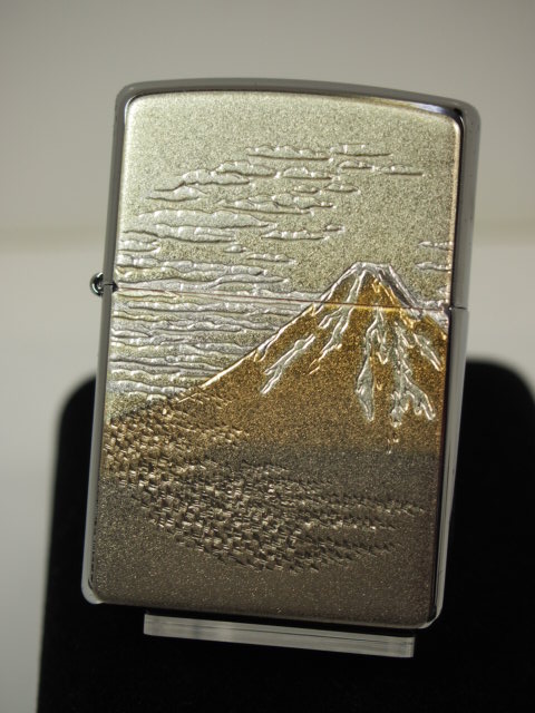 桜と富士山デザインの漆器ZIPPO（Zippo純正ターボガスライター） 楽天市場】ジッポ 和柄 桜富士 ZIPPO ライター シルバー 富士山