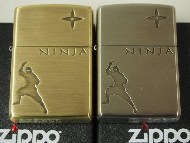 楽天市場】ZIPPO ライター ニンジャ BS ブラス古美仕上げ