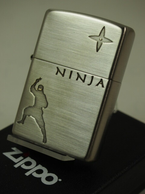 楽天市場】ZIPPO ライター ニンジャ BS ブラス古美仕上げ