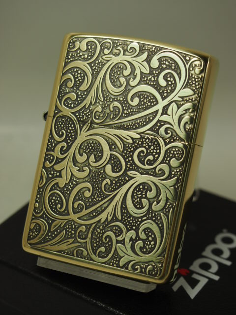 楽天市場 ジッポーライター New Zippo モンタナ アラベスク 唐草模様 エッチング 彫刻 ブラス 真鍮 両面加工 1 アンティーク あす楽対応 楽ギフ 包装 母の日 父の日 ジッポ ジッポー ライター ダルマヤ 送料無料