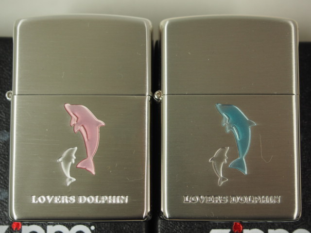 楽天市場】Zippo ジッポライター イルカ ラバーズドルフィン ブルー
