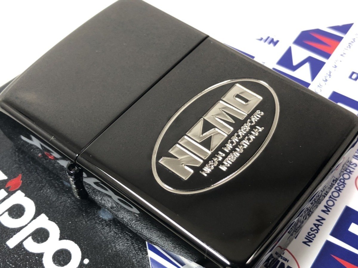 zippo NISSAN nismo 日産 両面刻印加工 2006年製 RED レッド 自動車