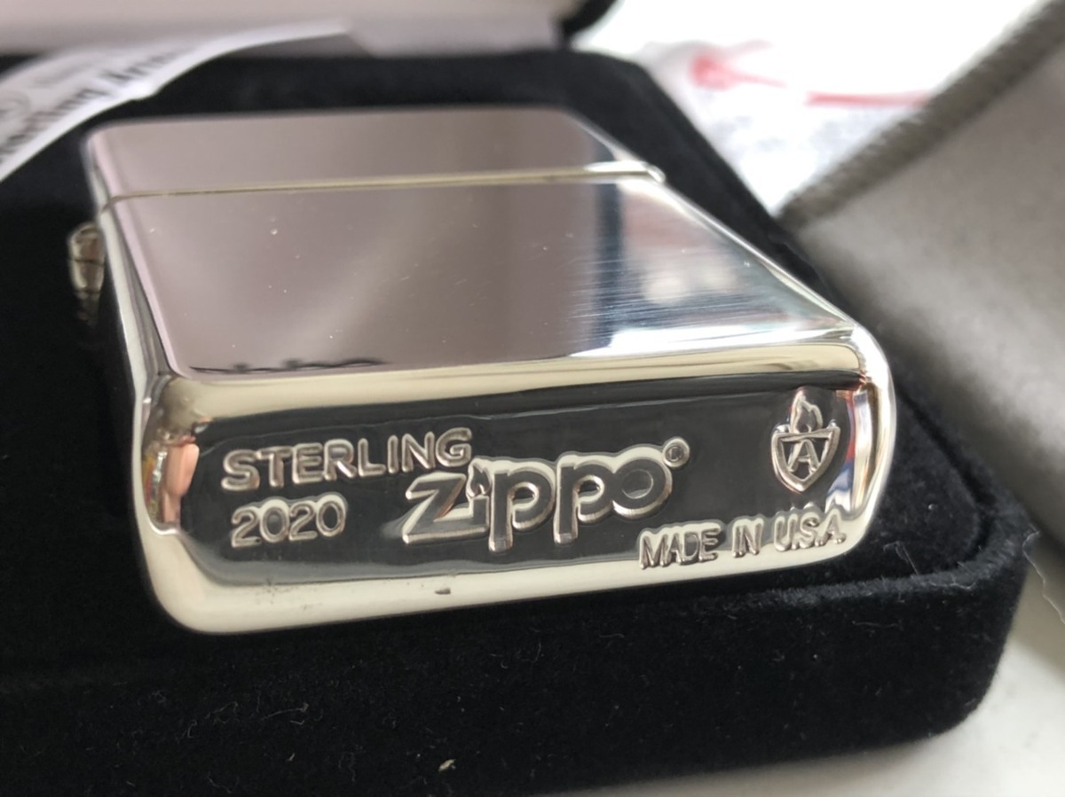 当店限定販売】 ZIPPO スターリング #26 純銀 ライター ジッポー アーマー シルバー - タバコグッズ