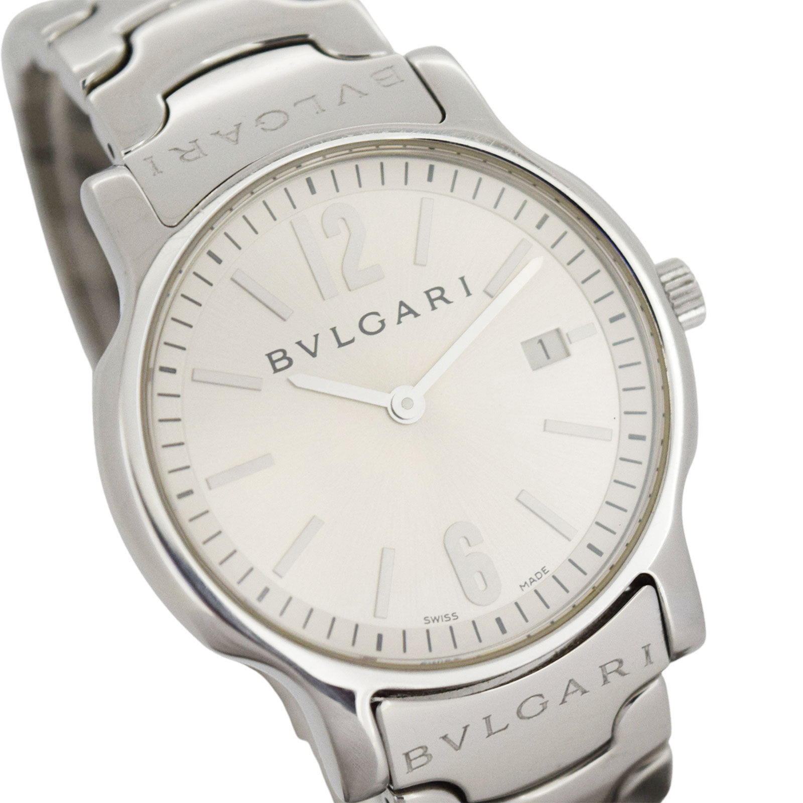 BVLGARI ブルガリ ソロテンポ ユニセックス ST35S メンズ 腕時計 | www