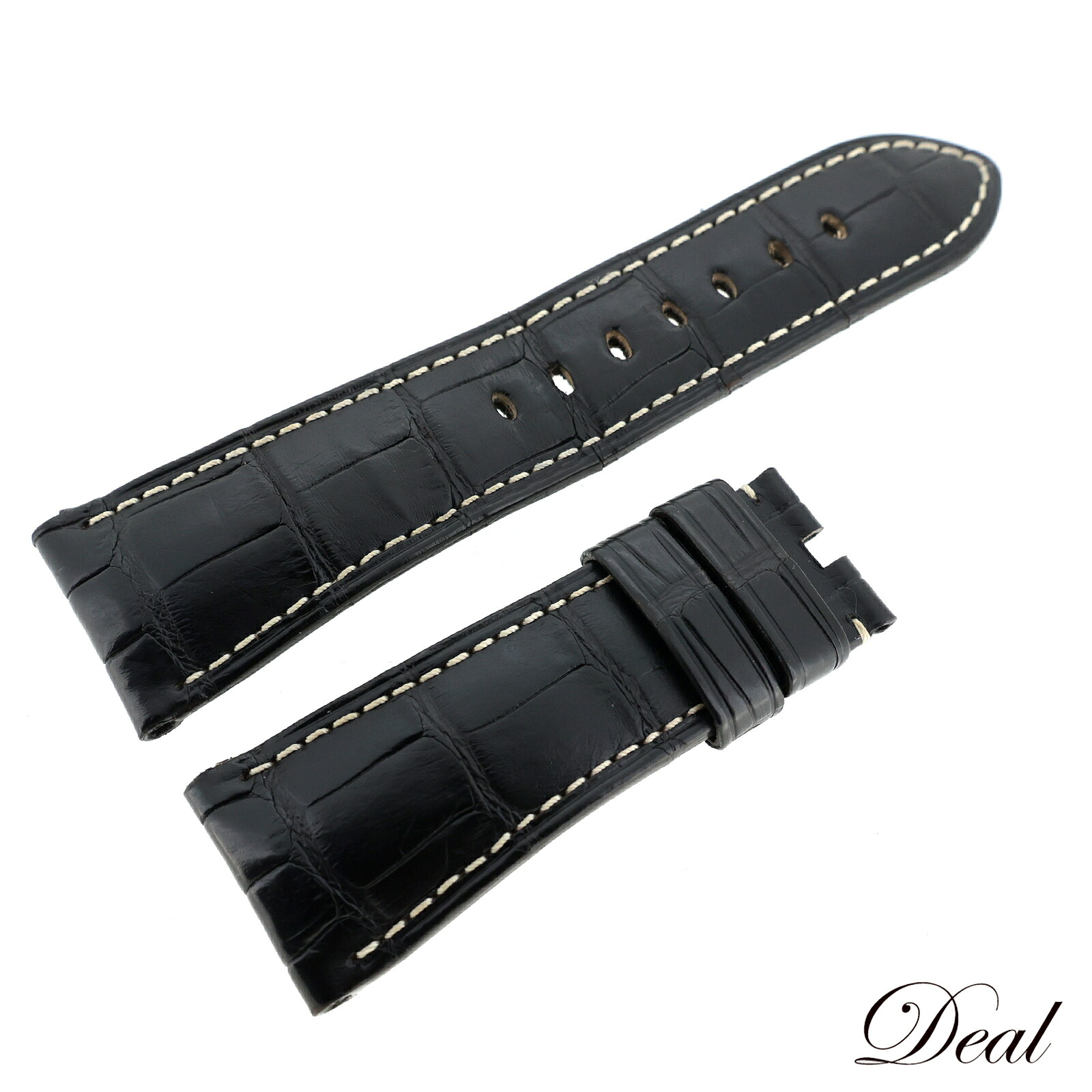 楽天市場】PANERAI パネライ 純正 レザーベルト 黒 Dバックル用