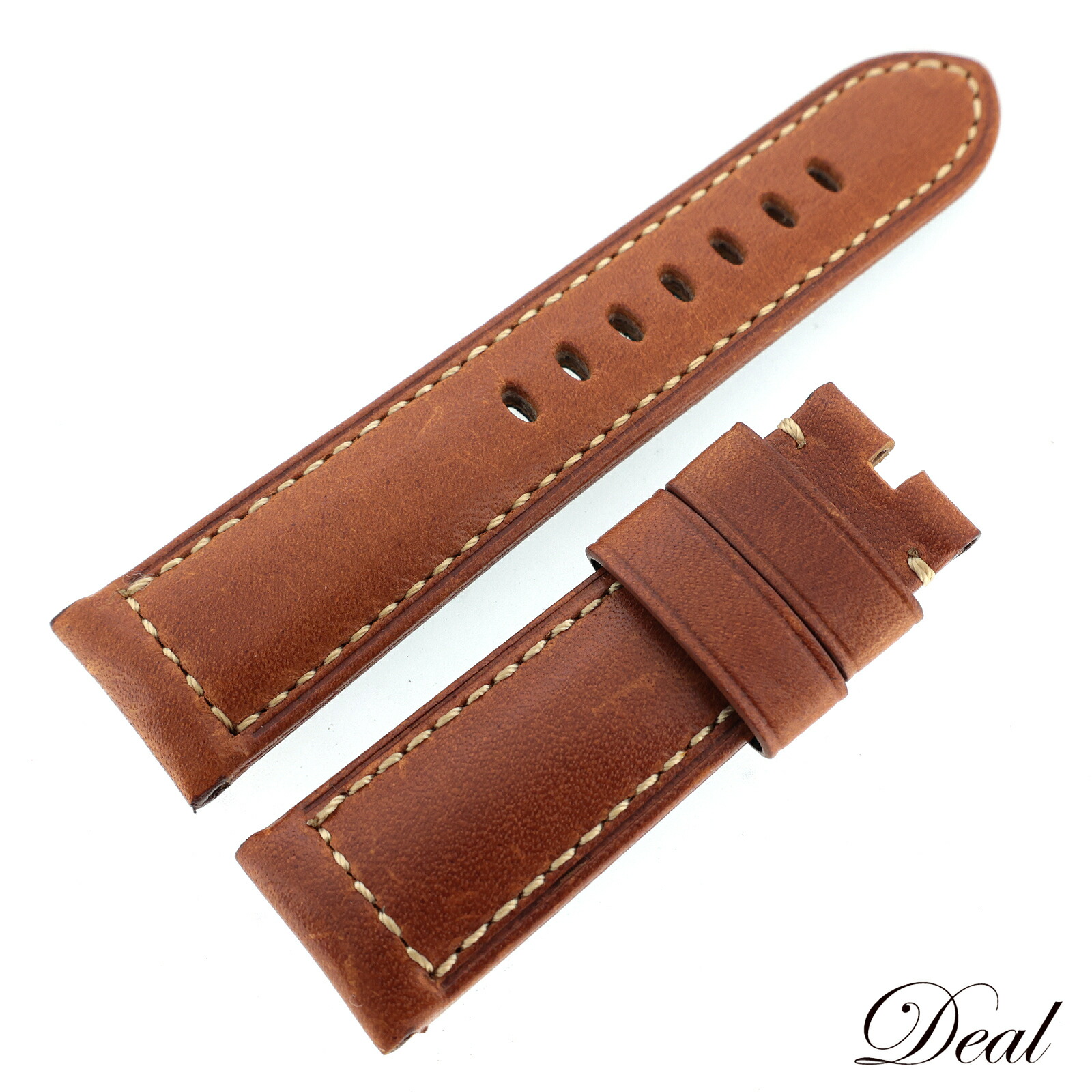 楽天市場】美品 PANERAI パネライ 純正 レザーベルト 尾錠用 24mm