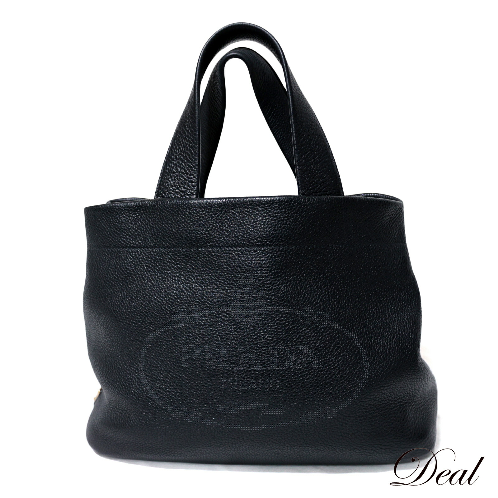 【PRADA】１名様限定！lady's ロゴ トートバッグ black PRADA - PRADAレディースcanapaトートバッグの通販 by AMAZING