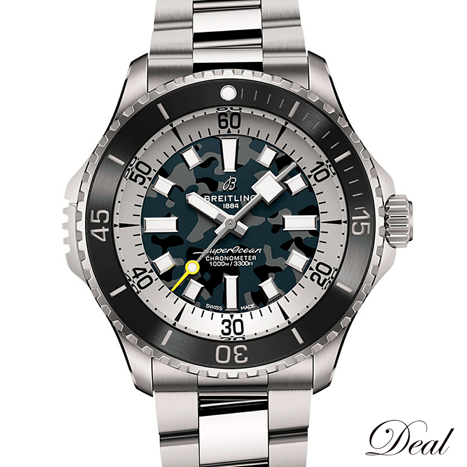 未使用 保管品 BREITLING ブライトリング スーパーオーシャン46 スーパーダイバー E10379351B1E1 メンズ 腕時計