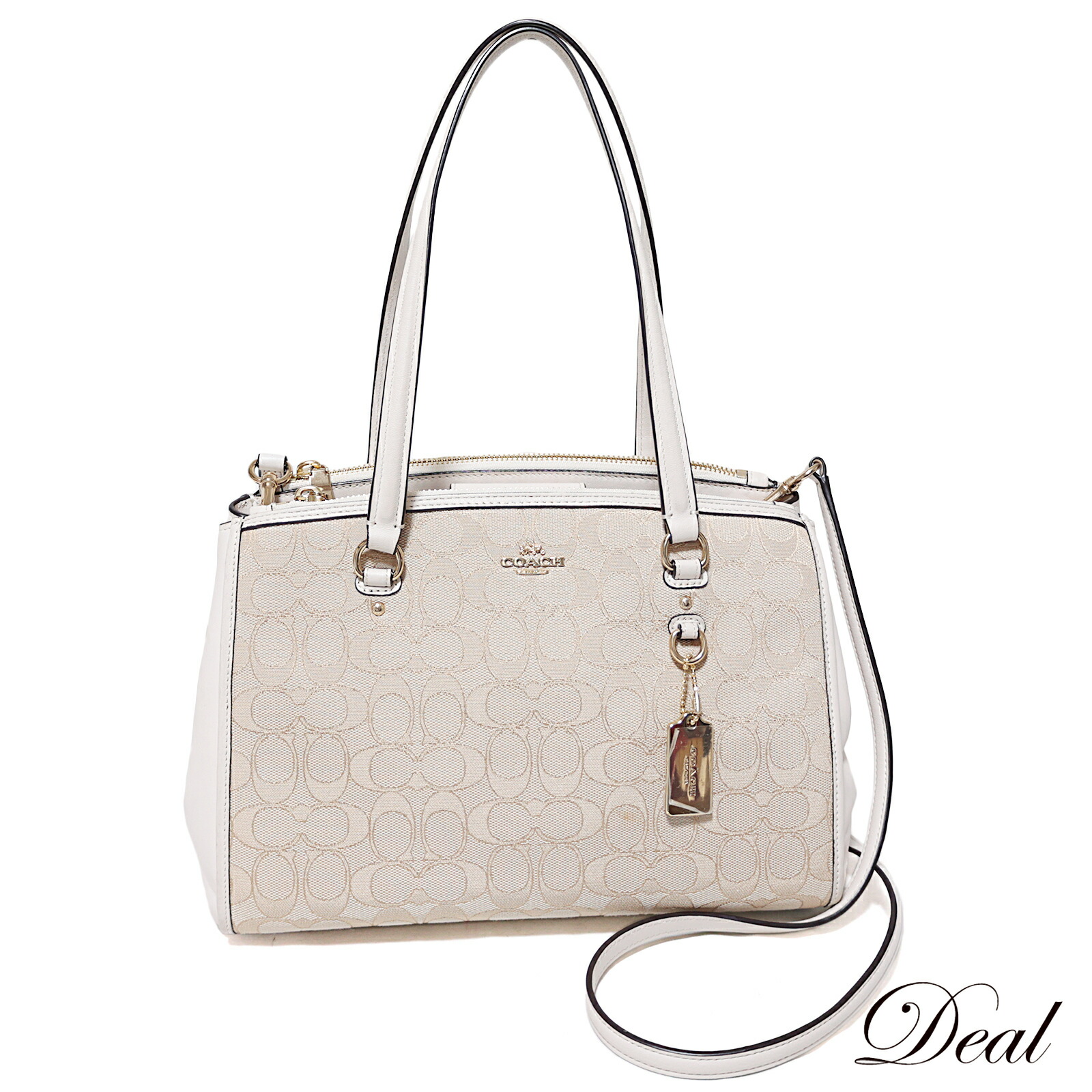 楽天市場】コーチ ハンドトートバッグ ショルダーバッグ デンプシー