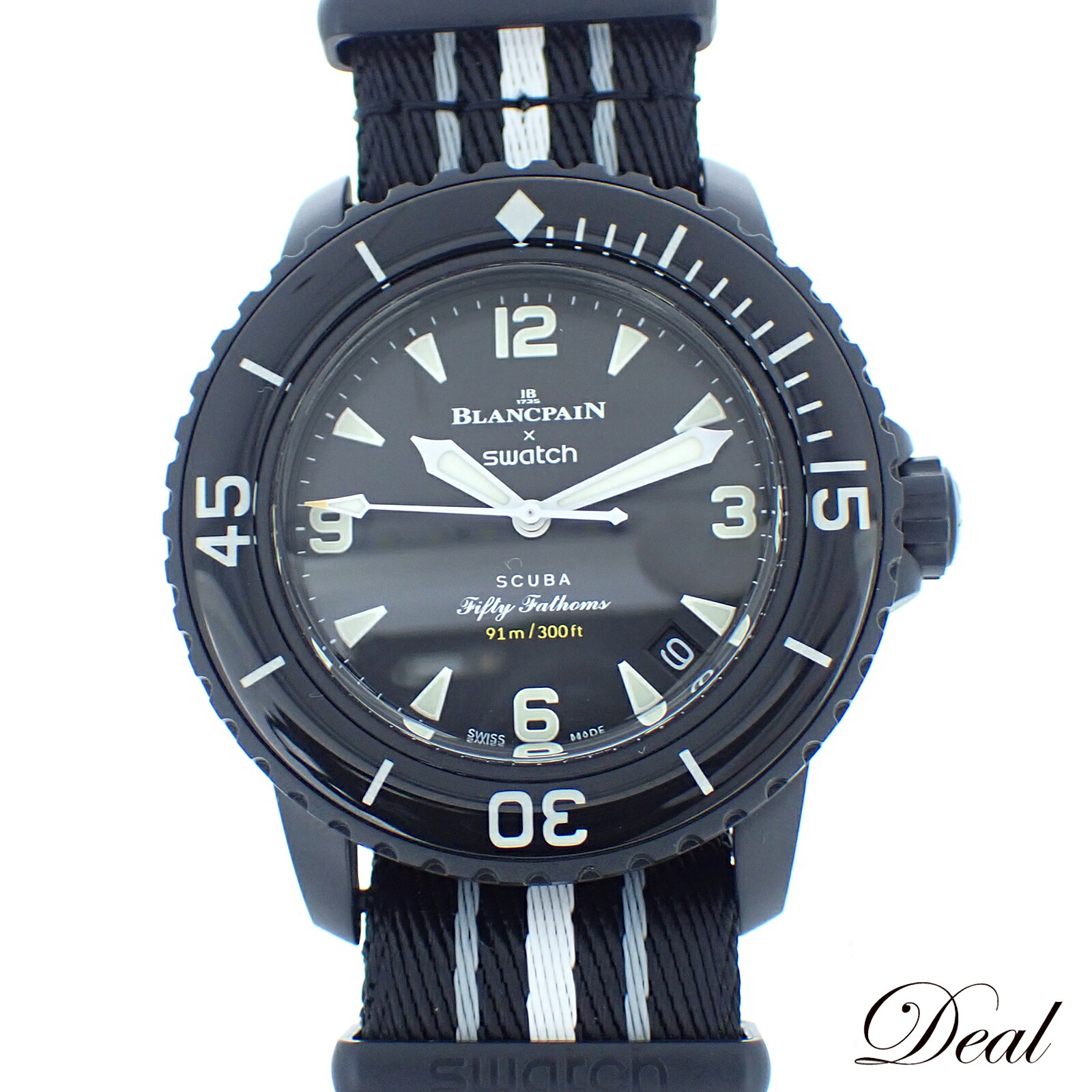 スウォッチ ブランパン オーシャンストーム OCEAN OF STORMS - Bioceramic Scuba Fifty Fathomsコレクション