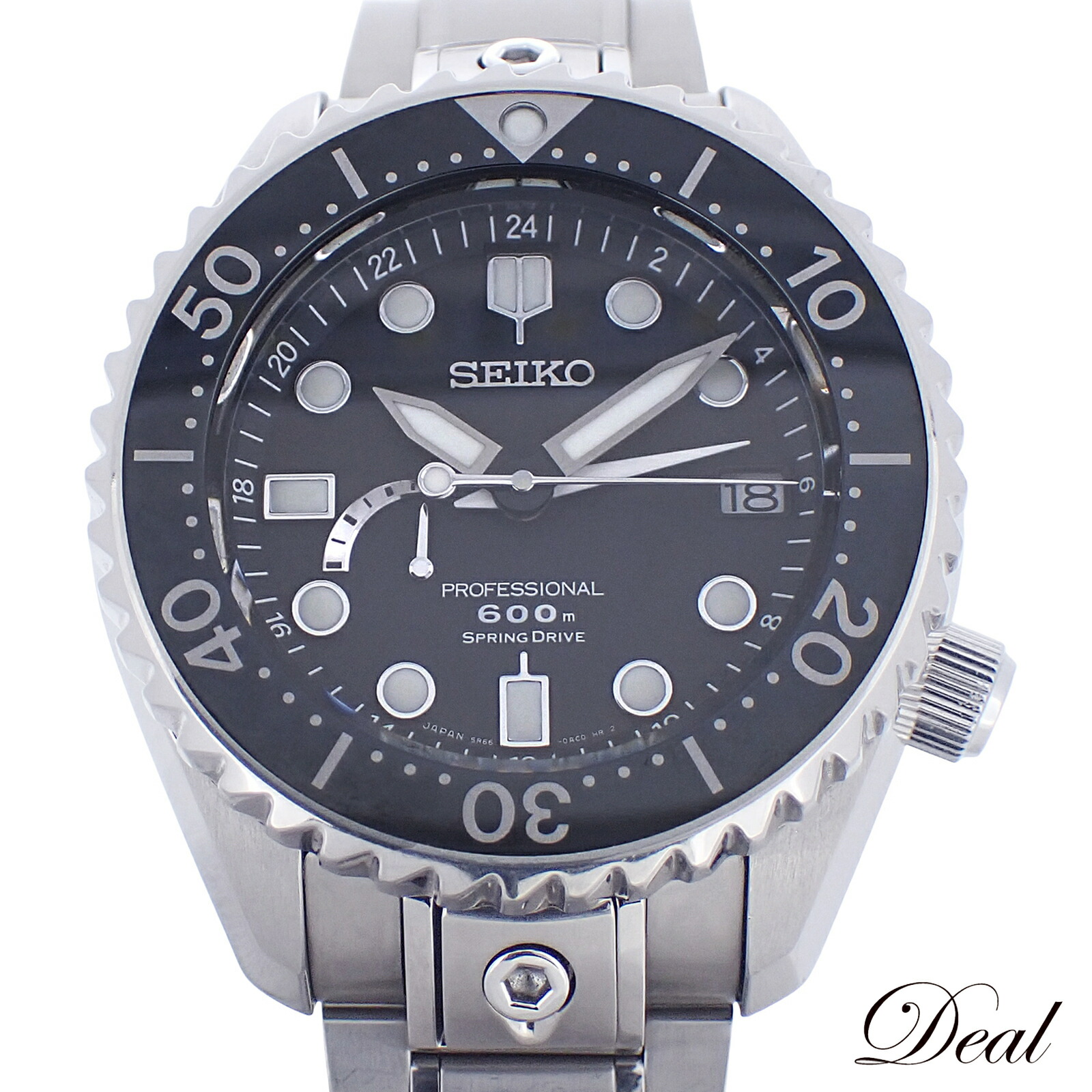 SEIKO セイコー  プロスペックス 米国海兵隊員御師匠さん 職業的 600m  SBDB001 5R66-0AD0  メンズ ウオッチ