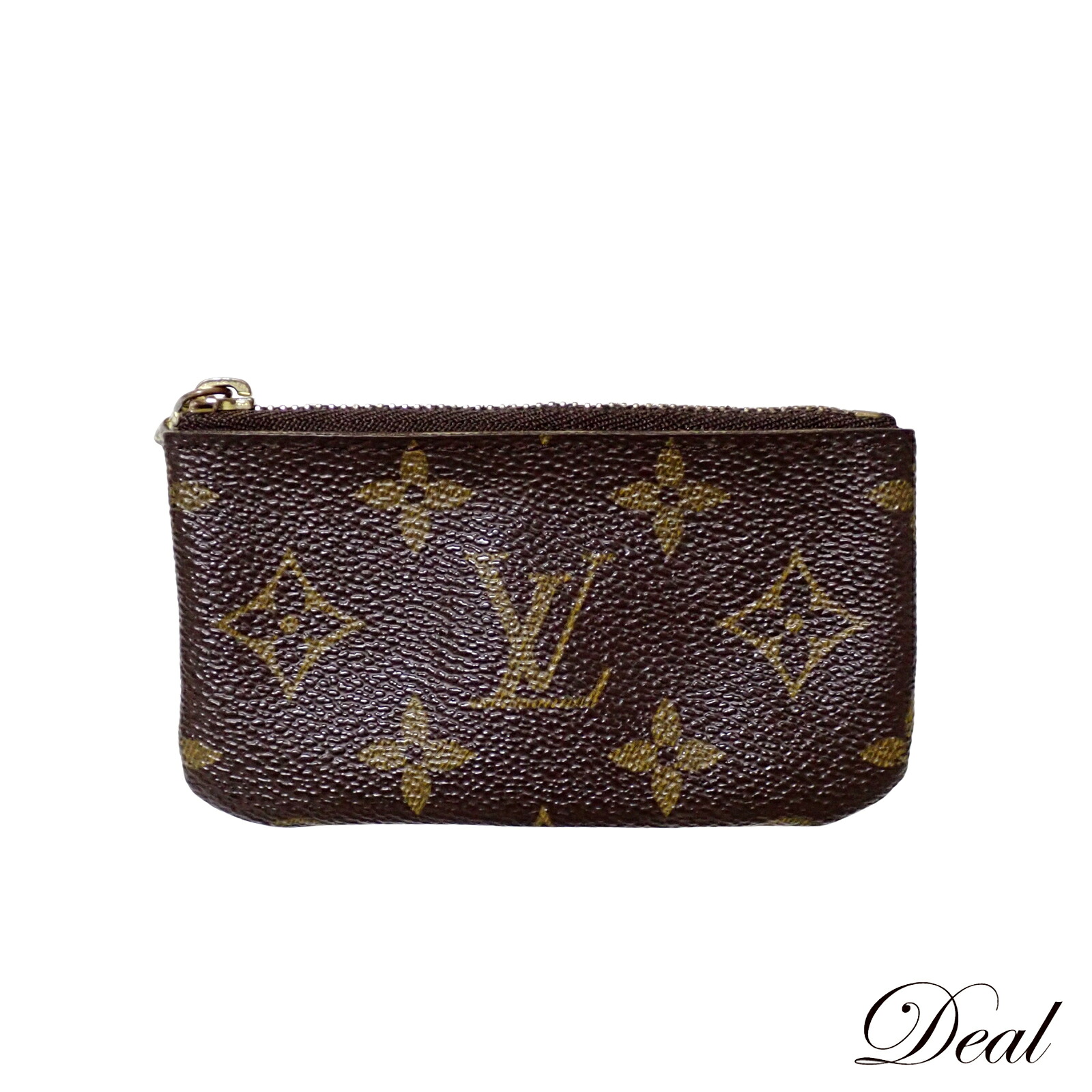 LOUIS VUITTON ルイ・ヴィトン ポシェット クレ モノグラム コインケース M62650 ブラウン レディース キーケースLV