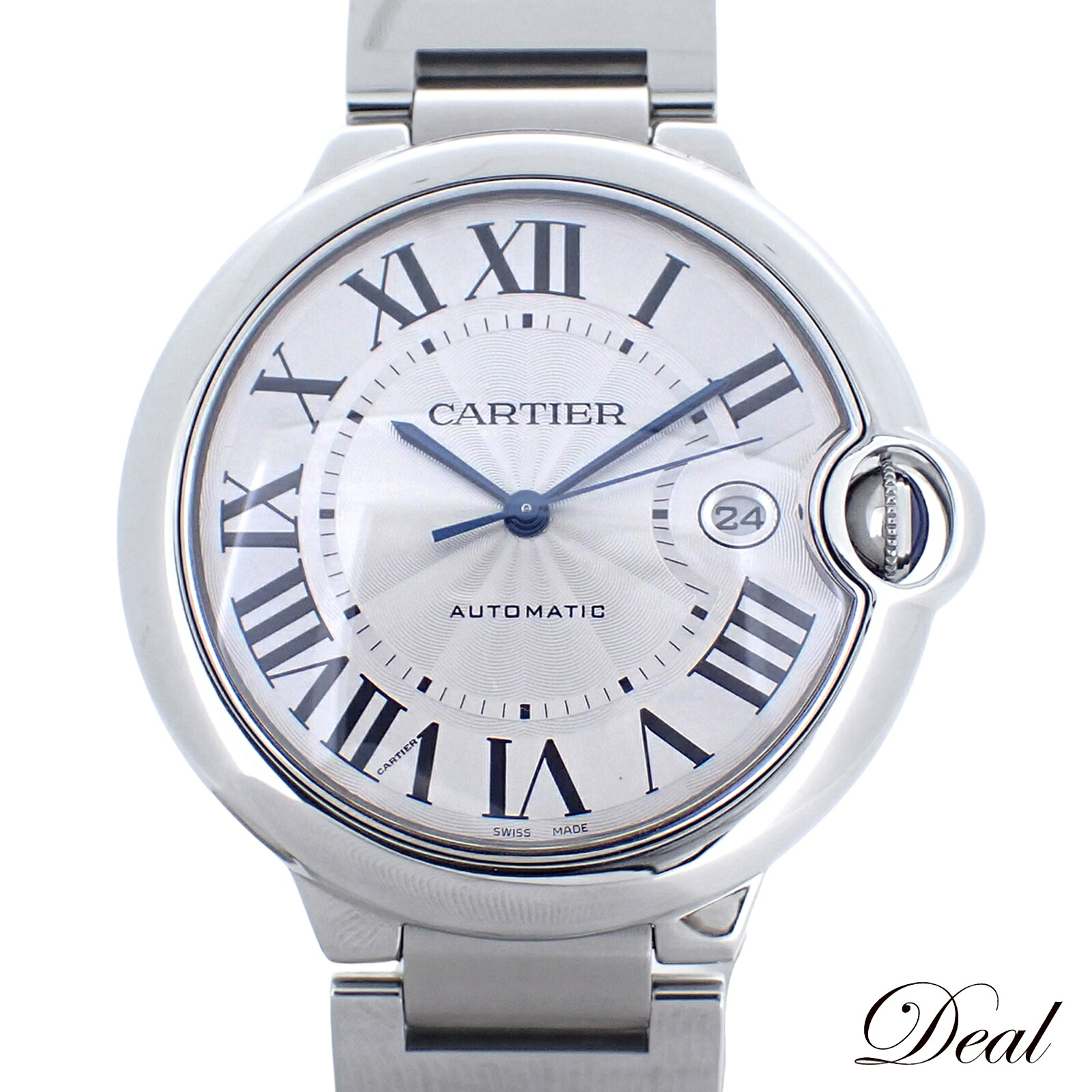 Cartier カルティエ バロンブルーLM W69012Z4 メンズ 腕時計