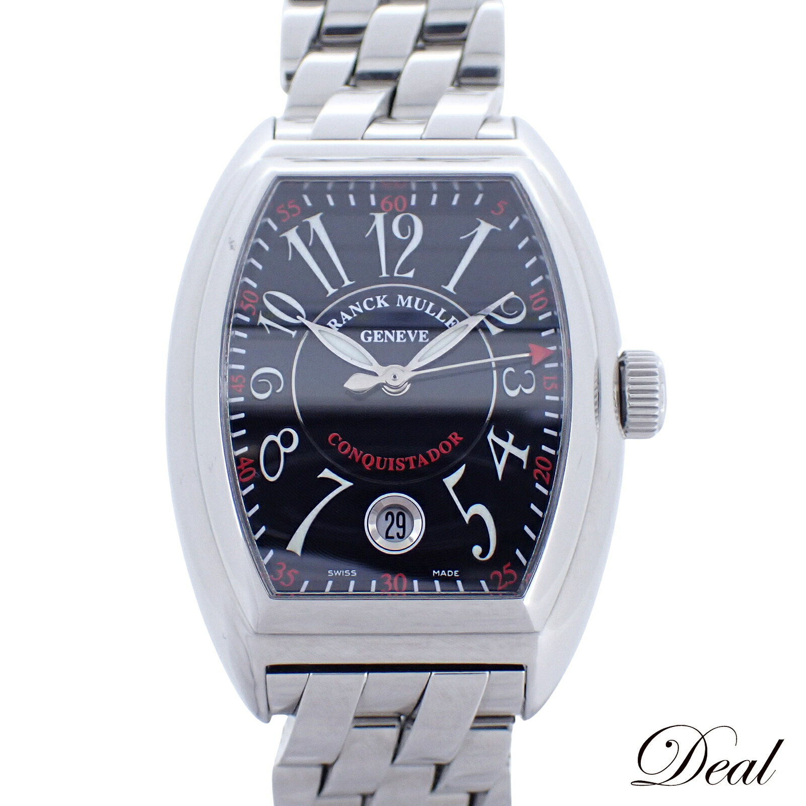 FRANCK MULLER 真っ直ぐレギオモンタヌス  コンキスタドール  8005HSC  メンズ ウォッチ