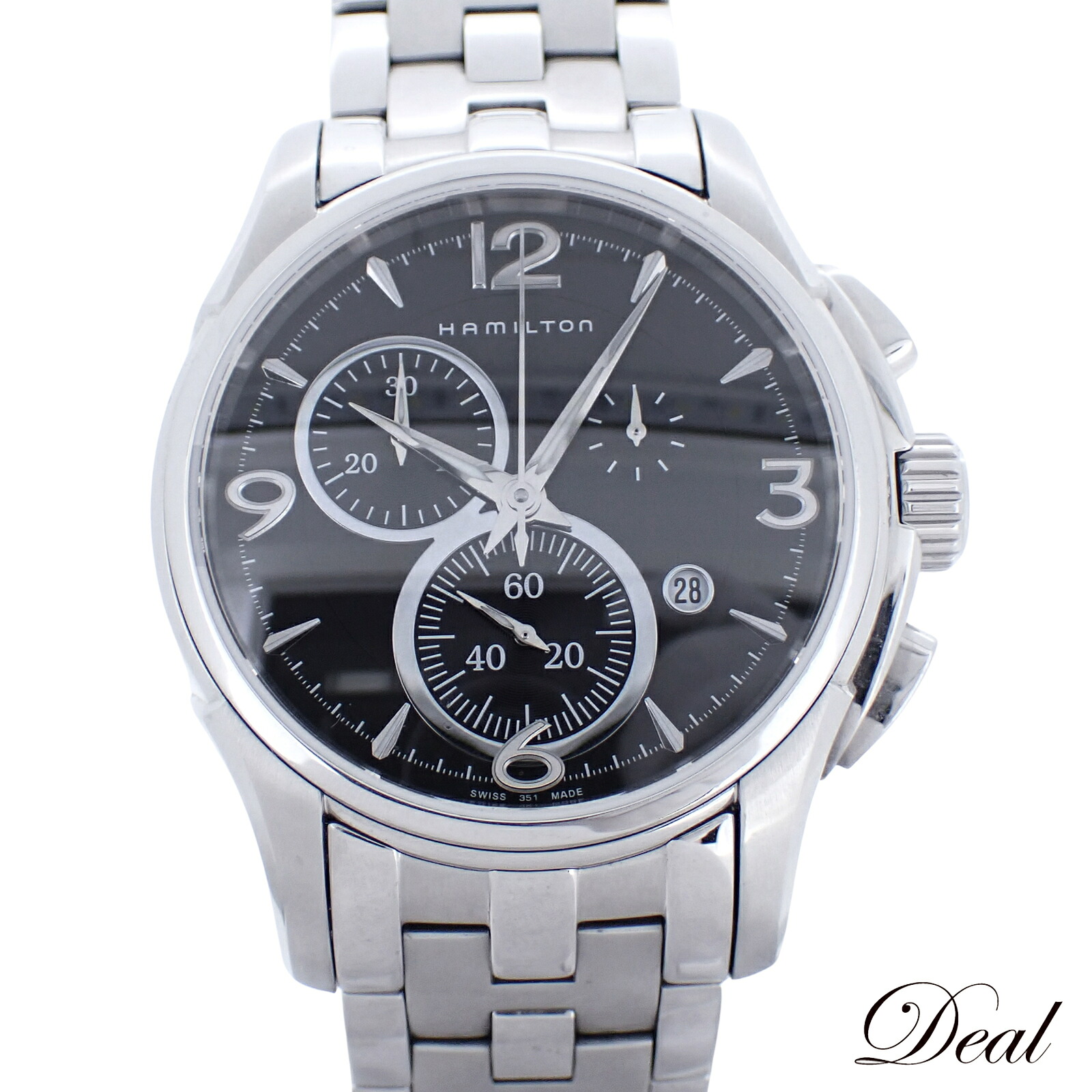 HAMILTON ハミルトン ジャズマスター クロノ H326120 メンズ 腕時計｜Deal