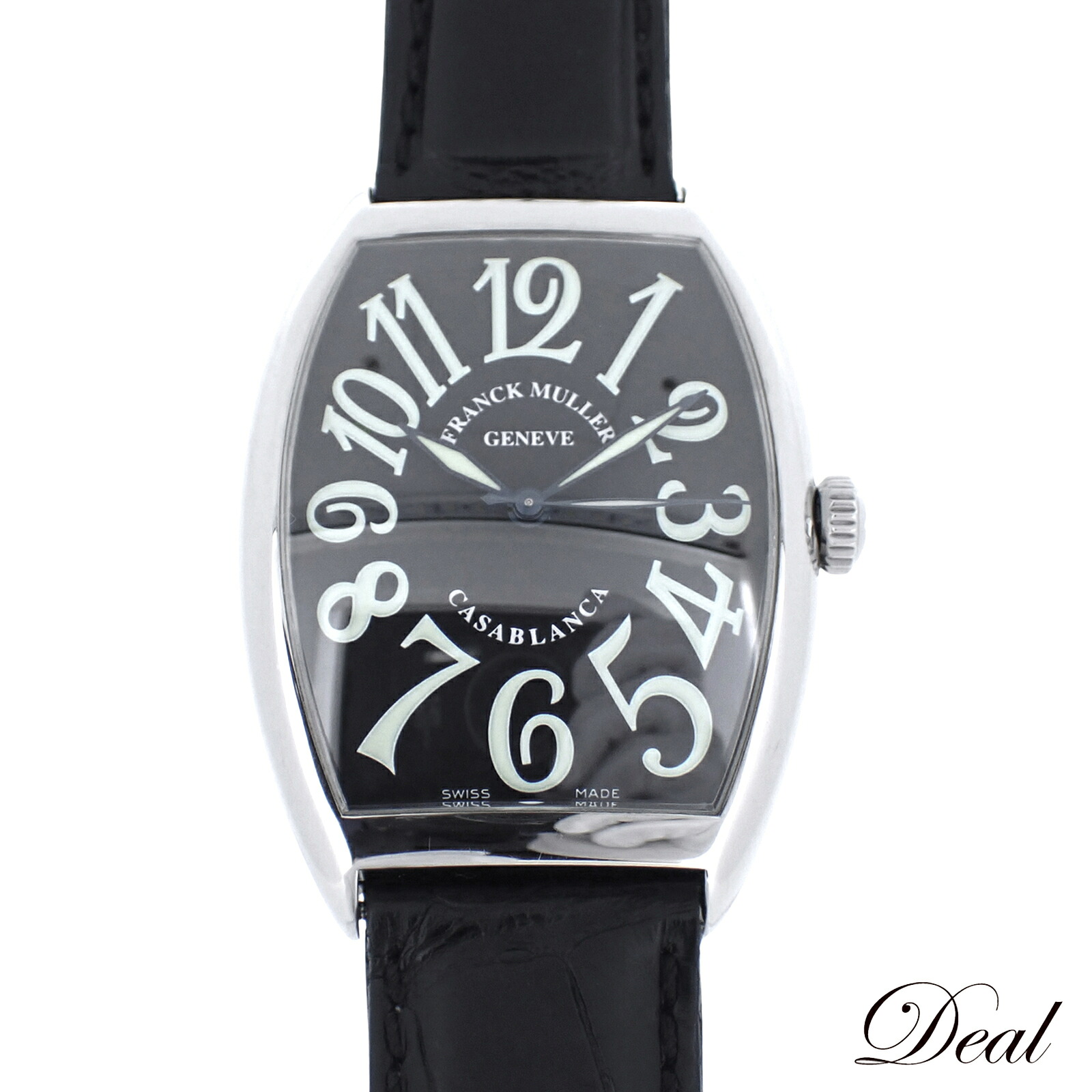 FRANCK MULLER 真っ直ぐレギオモンタヌス  カサブランカ  6850  メンズ ウォッチ