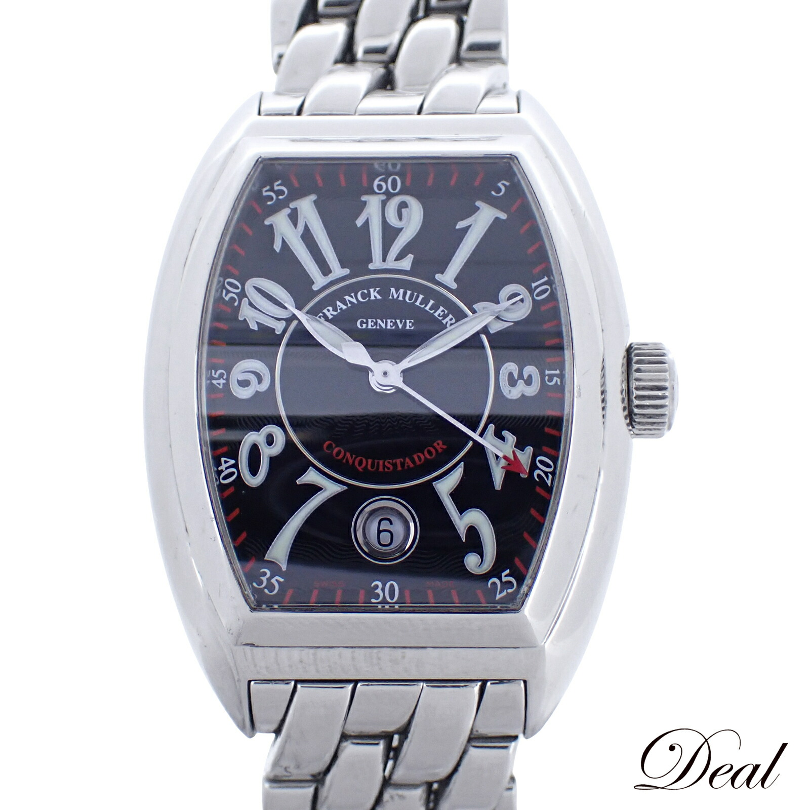 FRANCK MULLER 簡明直截レギオモンタヌス  コンキスタドール  8005SC  メンズ ウオッチ