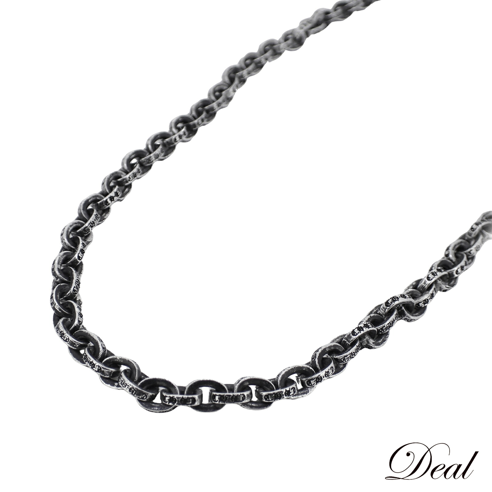 CHROME HEARTS クロムハーツ ペーパーチェーン SV925 205014933SLVI16001 16インチ 40cm インボイス有 メンズ ネックレス|Deal