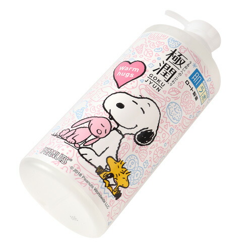 楽天市場 肌ラボ 極潤 スヌーピー ヒアルロン液 大容量ポンプタイプ 400ml ロート製薬 化粧水 恋する肌キュン ヒアルロン酸 Hadarabo Gokujyun Snoopy Peanuts スヌーピー グッズ Dejima Online