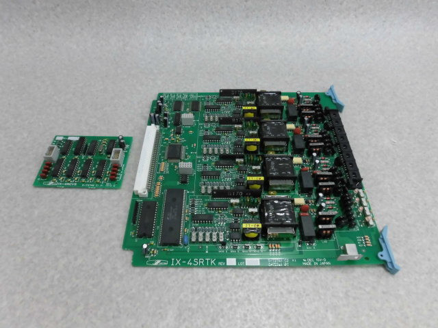 【中古】IX-4SRTK+IX-4RCVS\u003cBR\u003e岩通/IWATSU TELMAGE/テレマージュ\u003cBR\u003e4伝達ルートSR専用線+4LD専用線市内専用線社会的単位\u003cBR\u003e【商行為電話機 お役目用 電話 本体】