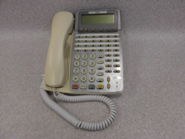 【中古】DTR-32KPA-1D(WH) \u003cBR\u003eNEC Aspire Dterm85 \u003cBR\u003e32名取り草漢字書きあらわす付電話機(WH) アナログ停電\u003cBR\u003e【商行為電話機 御勤め用 電話 本体】