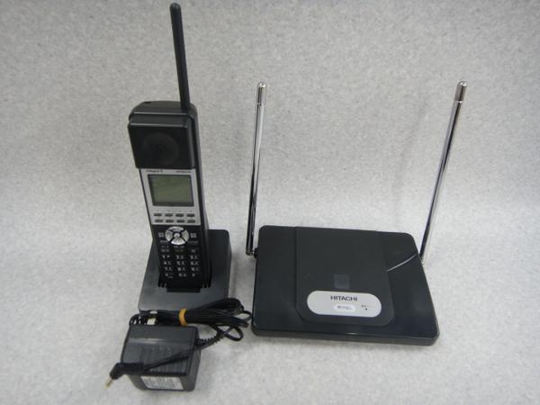 【中古】ET-8iE-CLS(B) 日立/HITACHI iE アナログコードレス電話機 【ビジネスホン 業務用 電話機 本体 子機】