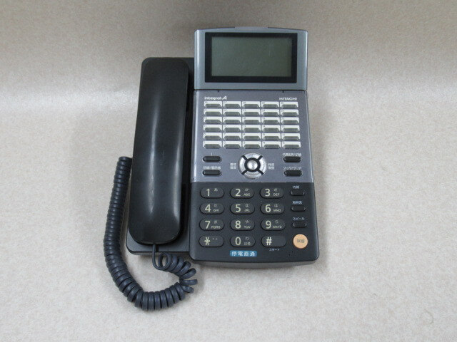 【中古】ET-30iA-PFI(BK) \u003cBR\u003e日立/HITACHI iA \u003cBR\u003e30名取り草ISDN停電電話\u003cBR\u003e【商行為電話機 お役目用 電話 本体】