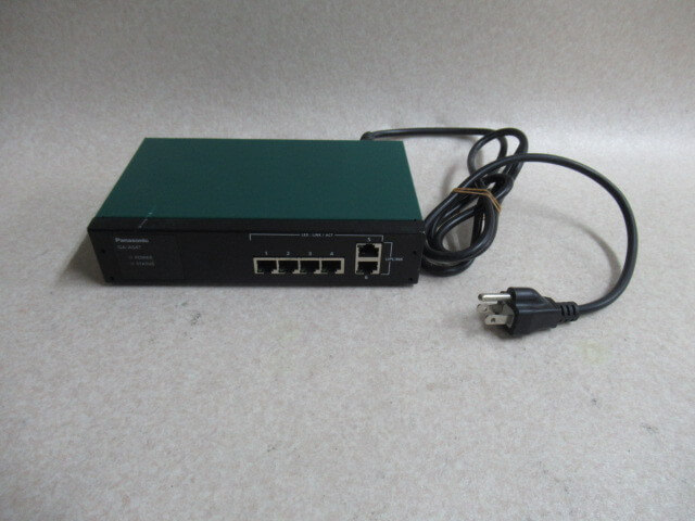 【中古】GA-AS4T Panasonic/パナソニック PN25041 スイッチングハブ【ビジネスホン 業務用 電話機 本体】｜日商電販　店