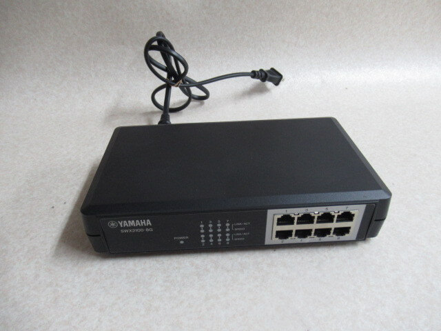 【中古】SWX2100-8G YAMAHA/ヤマハ シンプルL2スイッチ【ビジネスホン 業務用 電話機 本体】｜日商電販　店