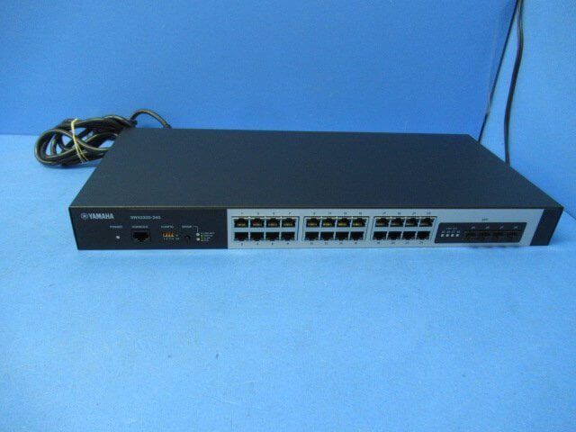 【中古】 SWX2300-24G ヤマハ/YAMAHA インテリジェントL2スイッチ 【ビジネスホン 業務用 電話機 本体】｜日商電販　店