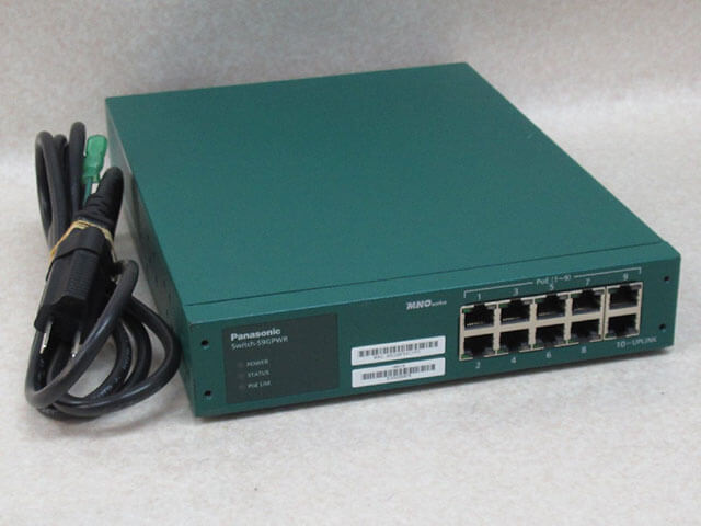 PoE Switch-M8ePWR PN27089K 給電ハブ パナソニック