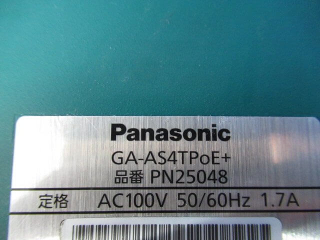 ポイントキャンペーン中 Panasonic GA-AS4TPoE+（新品未使用品） | www