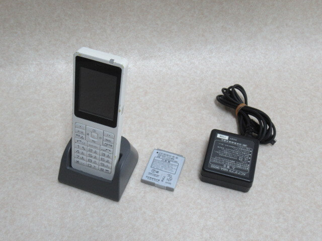 【中古】【傷・塗装剥がれあり】WX330JE D 白WILLCOM/ウィルコム PHS電話機【ビジネスホン 業務用 電話機 本体】｜日商電販　店