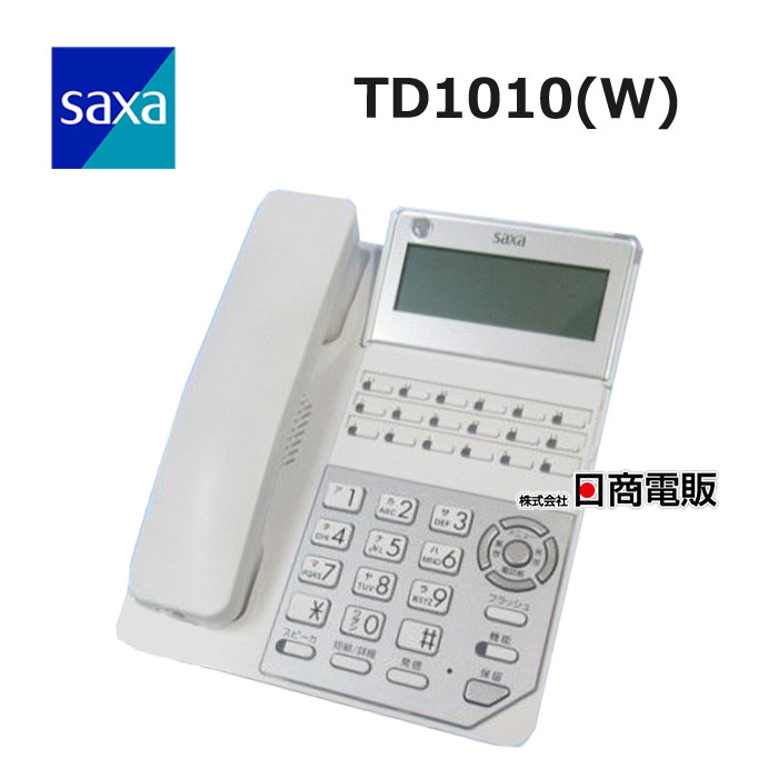 楽天市場】【中古】TD810(W)SAXA サクサ PLATIAII18ボタン標準