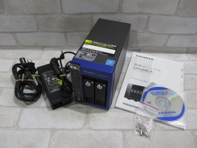 【中古】【鍵付】【AC互換品】 HDL-Z2WP8D IO DATA Intel Celeron搭載 Windows Storage Server 2016 法人向けNAS 2ドライブ 【ビジネスホン 業務用 電話機 本体】