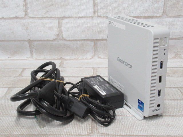 【中古】 EPSON【 Endeavor ST50 】 【 Win11 Pro / i5-1135G7 / 16.0GB / SSD:512GB 】 【 中古 ビジネスホン パソコン 業務用 電話機 】