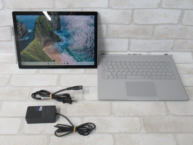 【中古】【ペン付】【難あり】 MicroSoft Surface Book Model:1703 【 Win11 Pro / i7-6600U / 16.0GB / SSD:512GB 】 【 中古 ビジネスホン パソコン 業務用 電話機 本体】｜日商電販　店