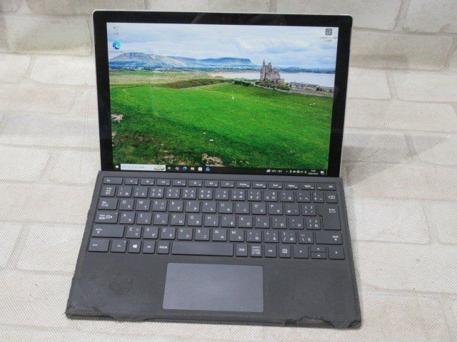 【中古】【AC無】 \u003cBR\u003eMicroSoft Surface Pro Model:1796 \u003cBR\u003e【 Win10 Pro / m3-7Y30 / 4.00GB / SSD:128GB 】 \u003cBR\u003e【 中古 商行為電話機 マイコン お役目用 電話 本体】\u003cBR\u003e\u003cBR\u003e
