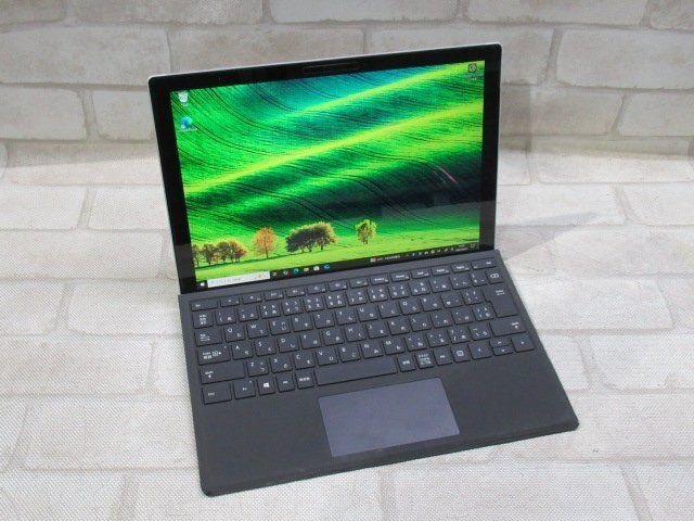 【中古】【AC無】 \u003cBR\u003eMicroSoft Surface Pro Model:1796 \u003cBR\u003e【 Win10 Pro / m3-7Y30 / 4.00GB / SSD:128GB 】 \u003cBR\u003e【 中古 商行為電話機 マイコン お役目用 電話 本体】\u003cBR\u003e\u003cBR\u003e
