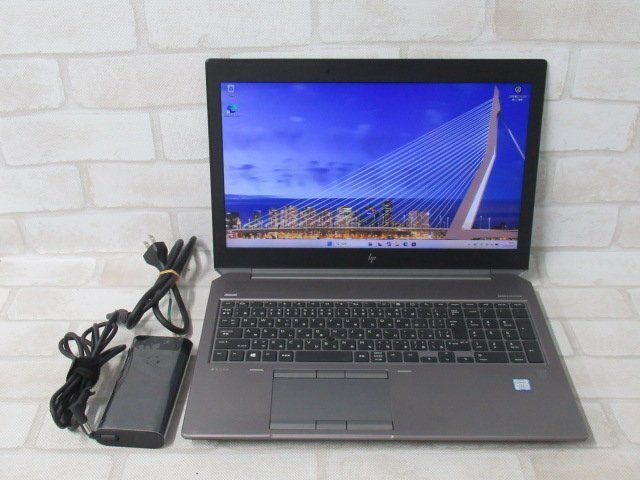 【中古】 HP ZBook 15 G6 【 Win11 Pro / i7‐9750H / 16.0GB / SSD:512GB / Quadro T1000 】 【 中古 ビジネスホン パソコン 業務用 電話機 本体】|日商電販 店