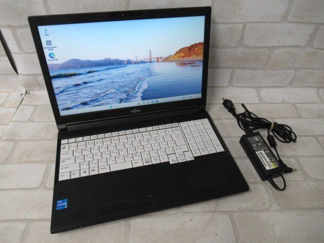 【中古】 富士通 LIFEBOOK A5512/KX 【 Win11 Pro / i5-1235U / 8.00GB / SSD:256GB 】 【 中古 ビジネスホン パソコン 業務用 電話機 本体】｜日商電販　店