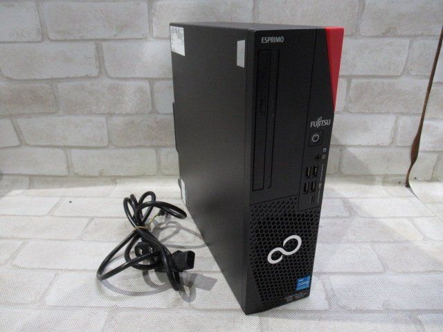 【中古】 富士通 ESPRIMO D7012/NX 【 Win11 Pro / Core i3-13100 / 8.00GB / SSD:256GB 】 【 中古 ビジネスホン パソコン 業務用 電話機 本体】