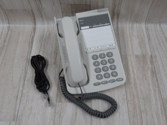 楽天市場】富士通 オフィス用アナログ電話機 iss phone 20B2WH