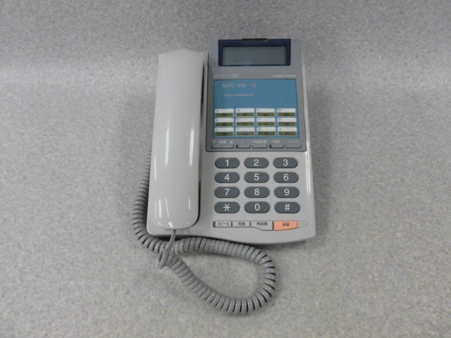 【中古】NYC-Ho-12-TELSD\u003cBR\u003eNAKAYO/ナカヨ 12名取り草多役立つこと電話\u003cBR\u003e【商行為電話機 御勤め用 電話 本体】