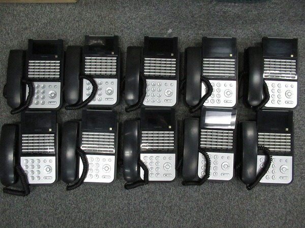 【中古】【10台書き割り】NYC-36iF-SDB \u003cBR\u003eNAKAYO/ナカヨ 36名取り草標準尺度電話\u003cBR\u003e【商行為電話機 御勤め用 電話 本体 】