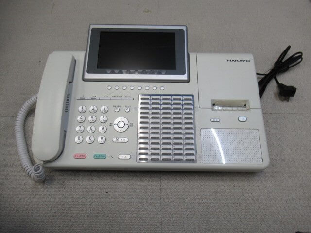 【中古】NYC-50PRFRT ナカヨ/NAKAYO \u003cBR\u003eホテルテレホニーシステム 50形印刷人付向こう正面電話 向こう正面用【商行為電話機 御勤め用 電話 本体】