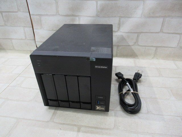 【中古】 <br>NAS-473eG <br>NAS Network Attached Storage <br>アレクソン Driven Shelter DS-420 <br>1TB×4 <br>【 中古 ビジネスホン NAS 業務用 電話機 本体】<br>
