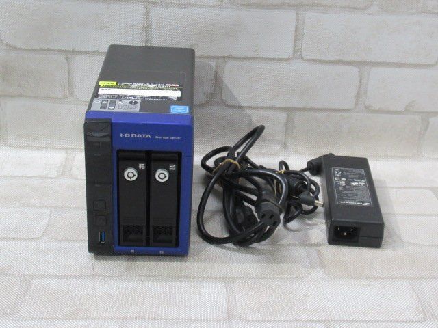 【中古】【鍵無】 HDL-Z2WQ4D IO DATA Storage Server 2ドライブ法人向けNAS 2TB×2 RAID1 【 中古 ビジネスホン NAS 業務用 電話機 本体】